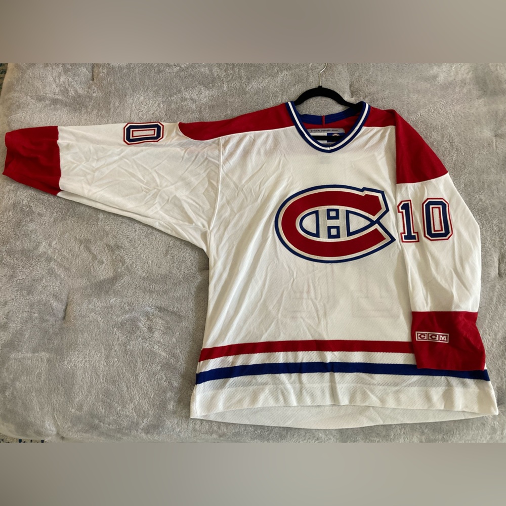 SIGNED Guy Lafleur #10 Jersey